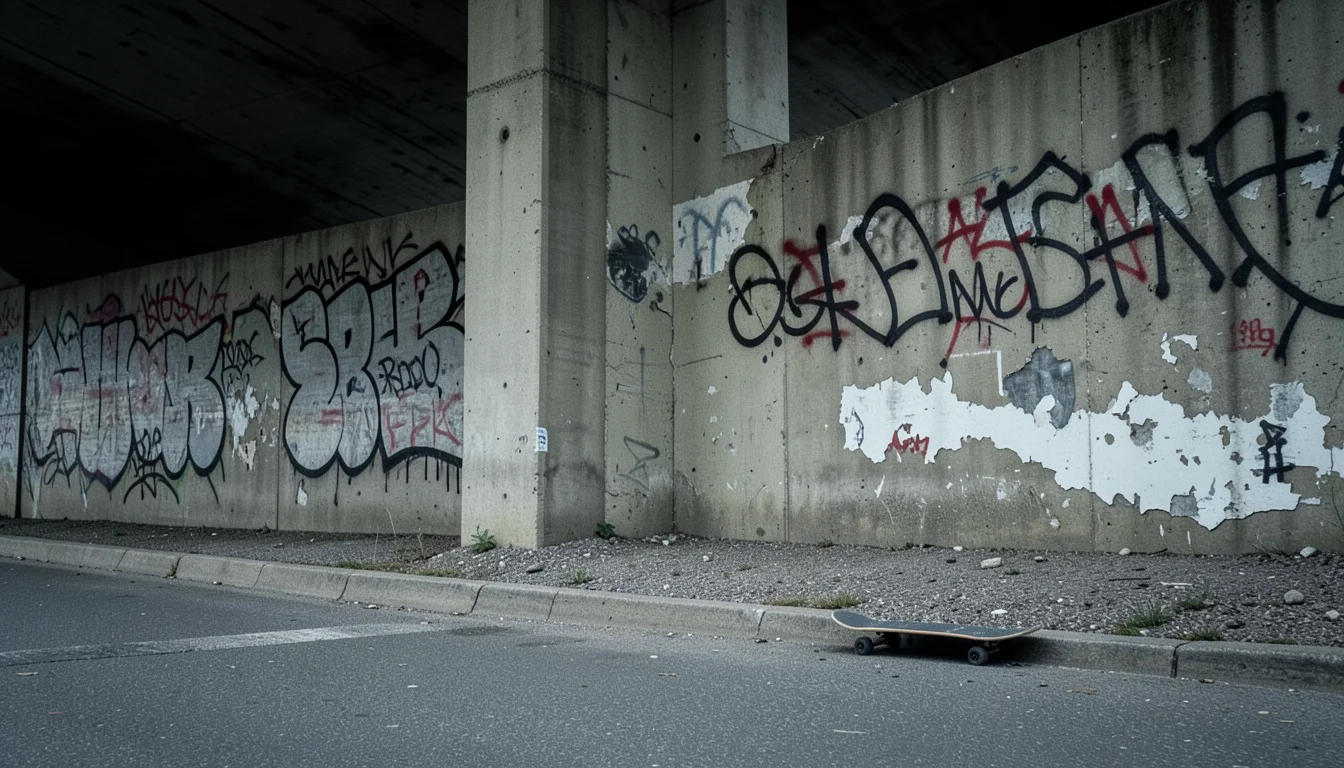 Skate Urban Texture — Flux AI prompt