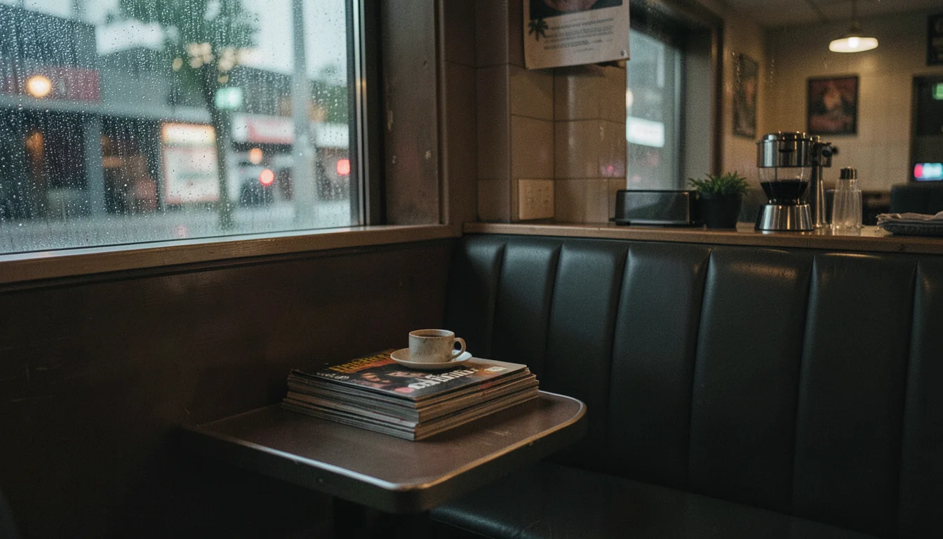 Late Night Diner — Flux AI prompt