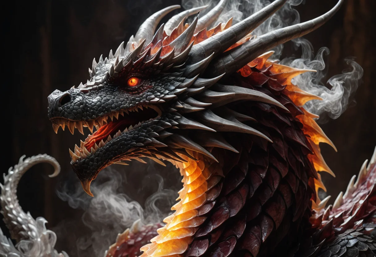 Volcanic Chiaroscuro — SDXL AI prompt