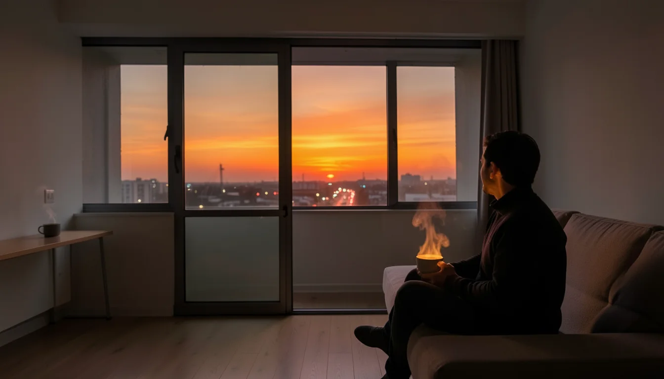 First Light Ritual — Flux AI prompt