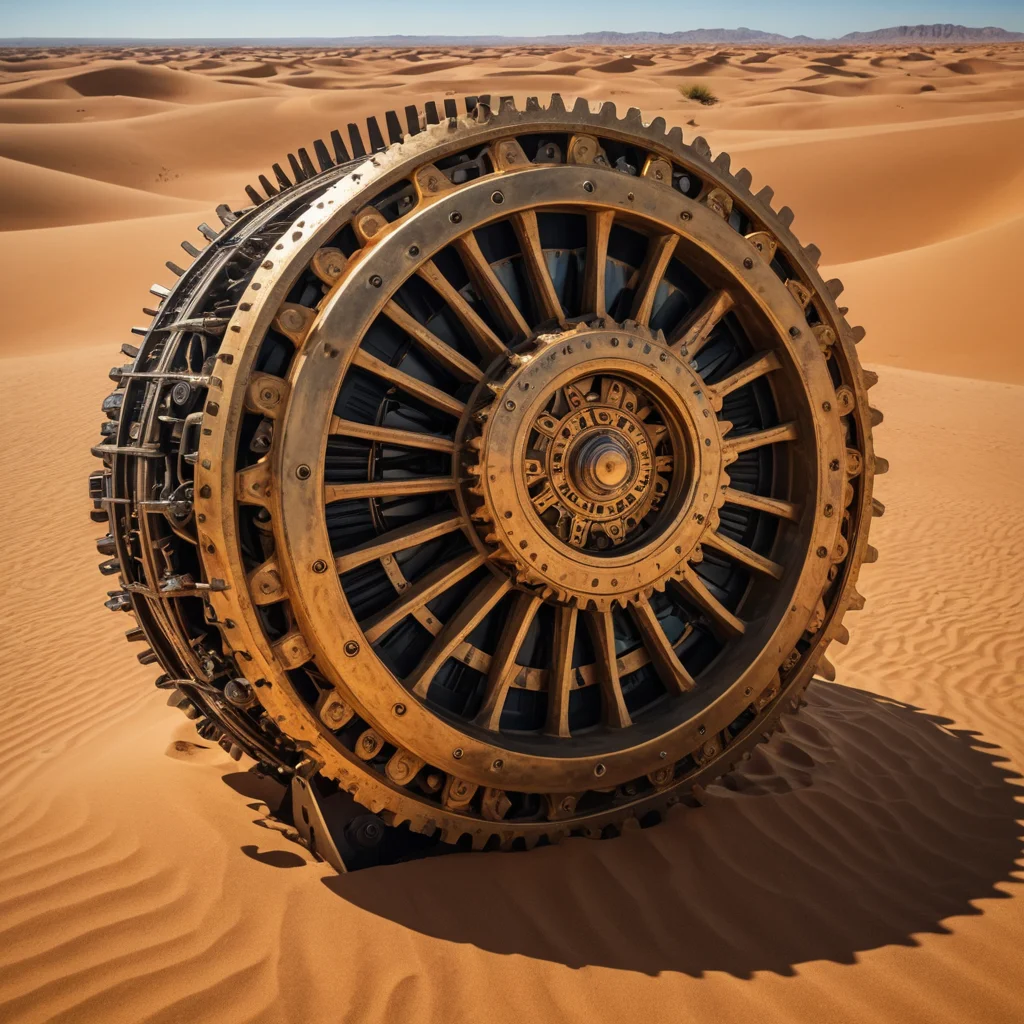 Solar Engine Dune — SDXL AI prompt