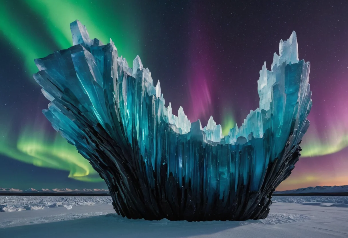 Solidified Aurora — SDXL AI prompt