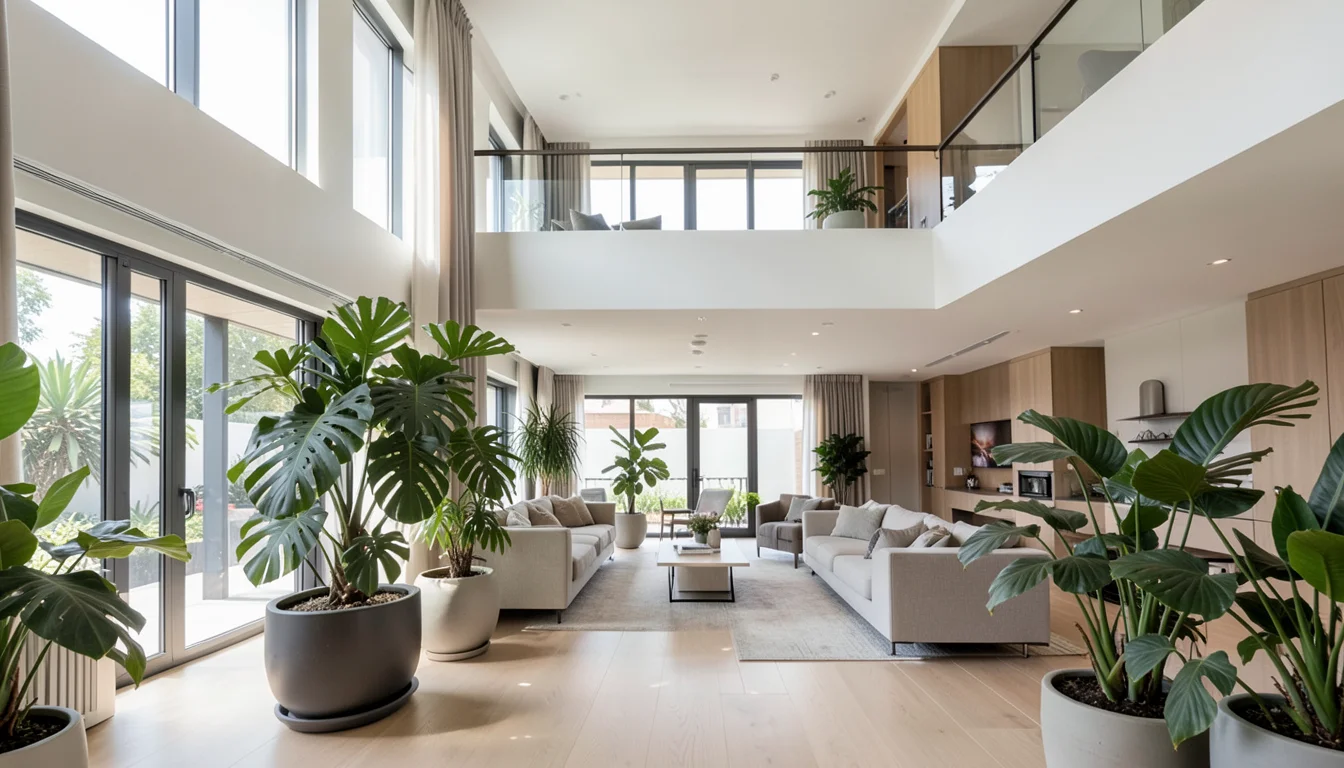 Green Room Geometry — Flux AI prompt
