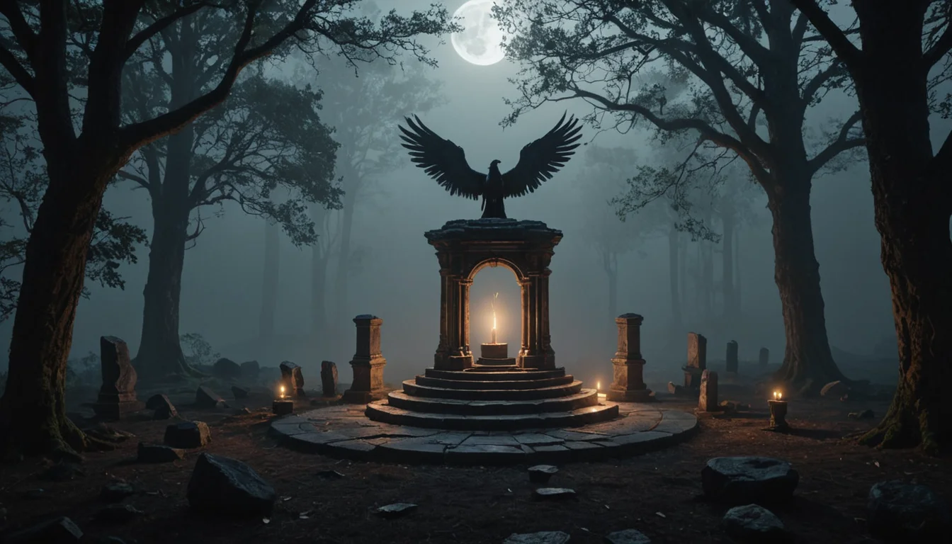 Celestial Altar — SDXL AI prompt