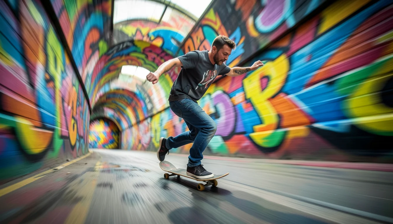 Velocity Blur — Flux AI prompt
