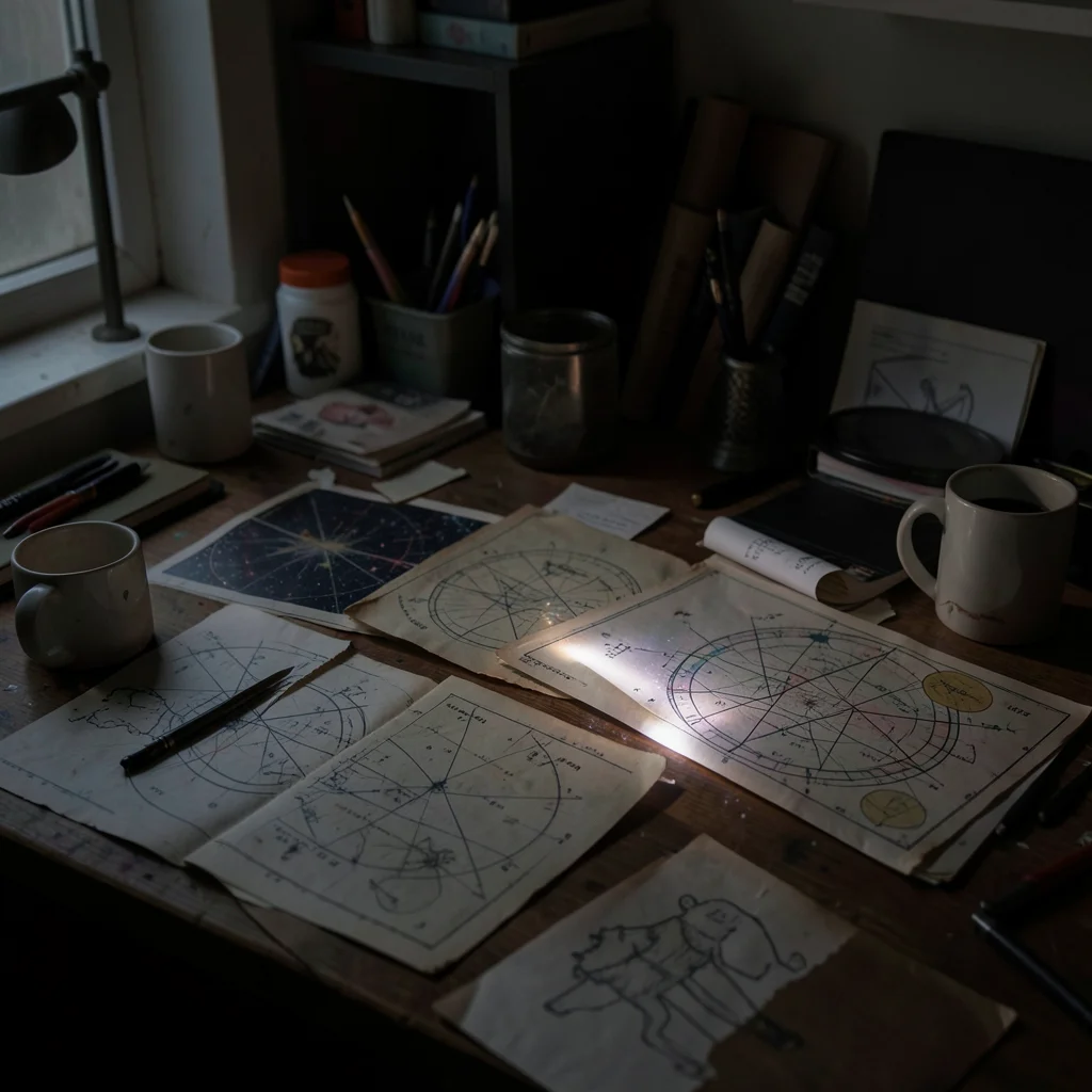 Cosmic Clutter — Flux AI prompt