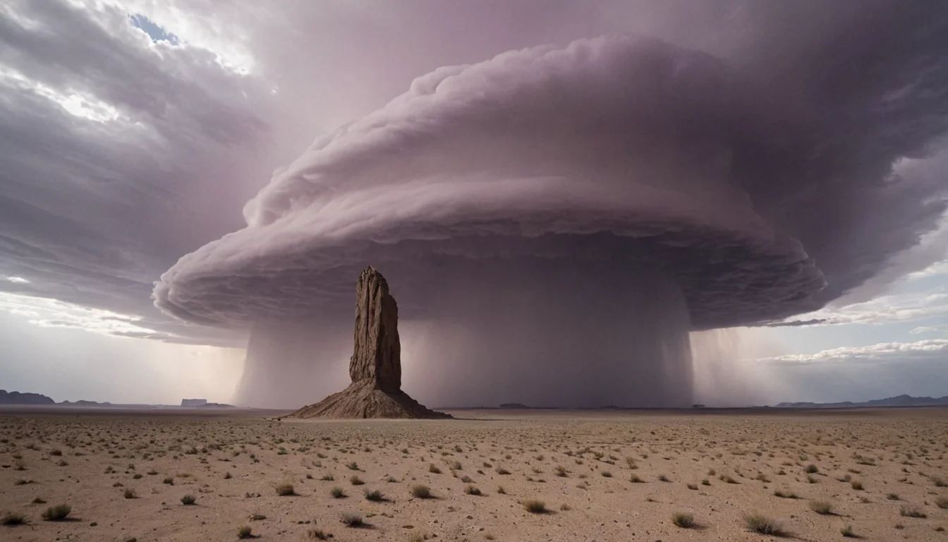 Static Monolith Desert — SDXL AI prompt