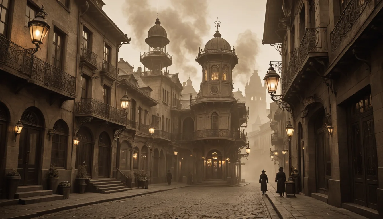 The Brass Fog — SDXL AI prompt