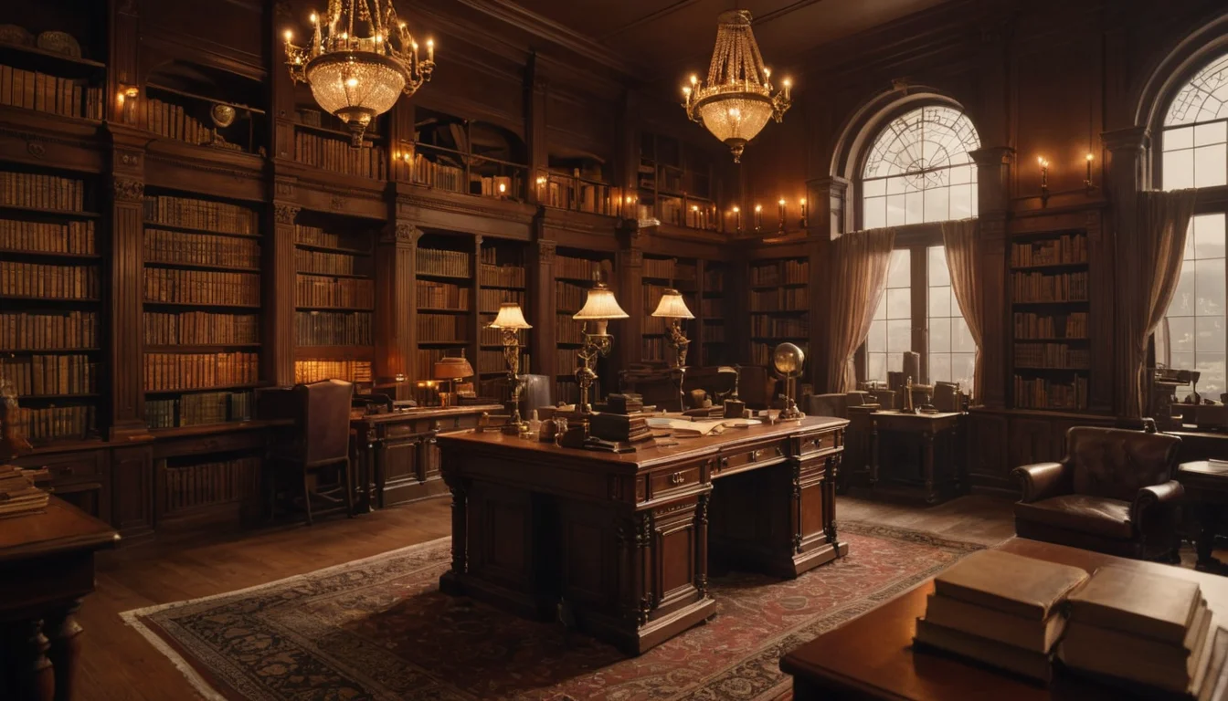 Steam-Powered Library — SDXL AI prompt