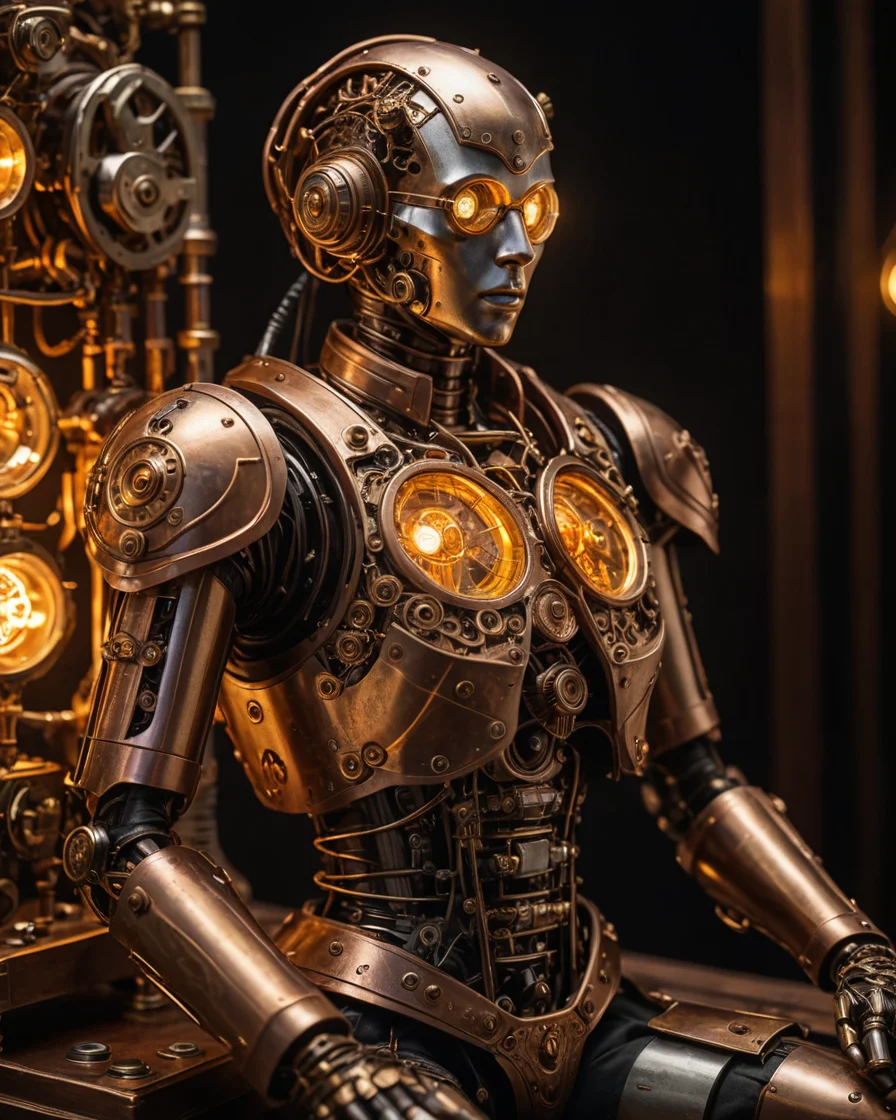 Brass Heart — SDXL AI prompt