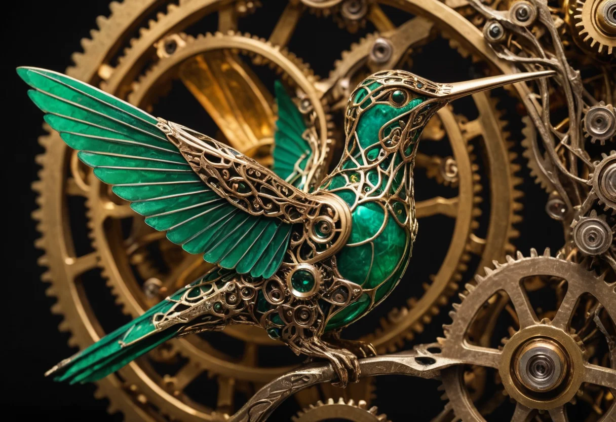 Brass and Bloom — SDXL AI prompt