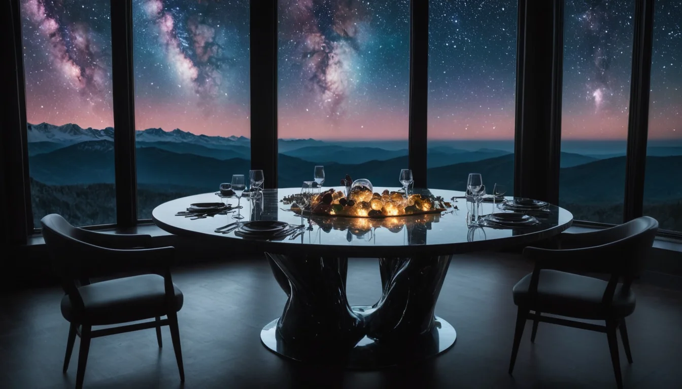 Stellar Banquet — SDXL AI prompt
