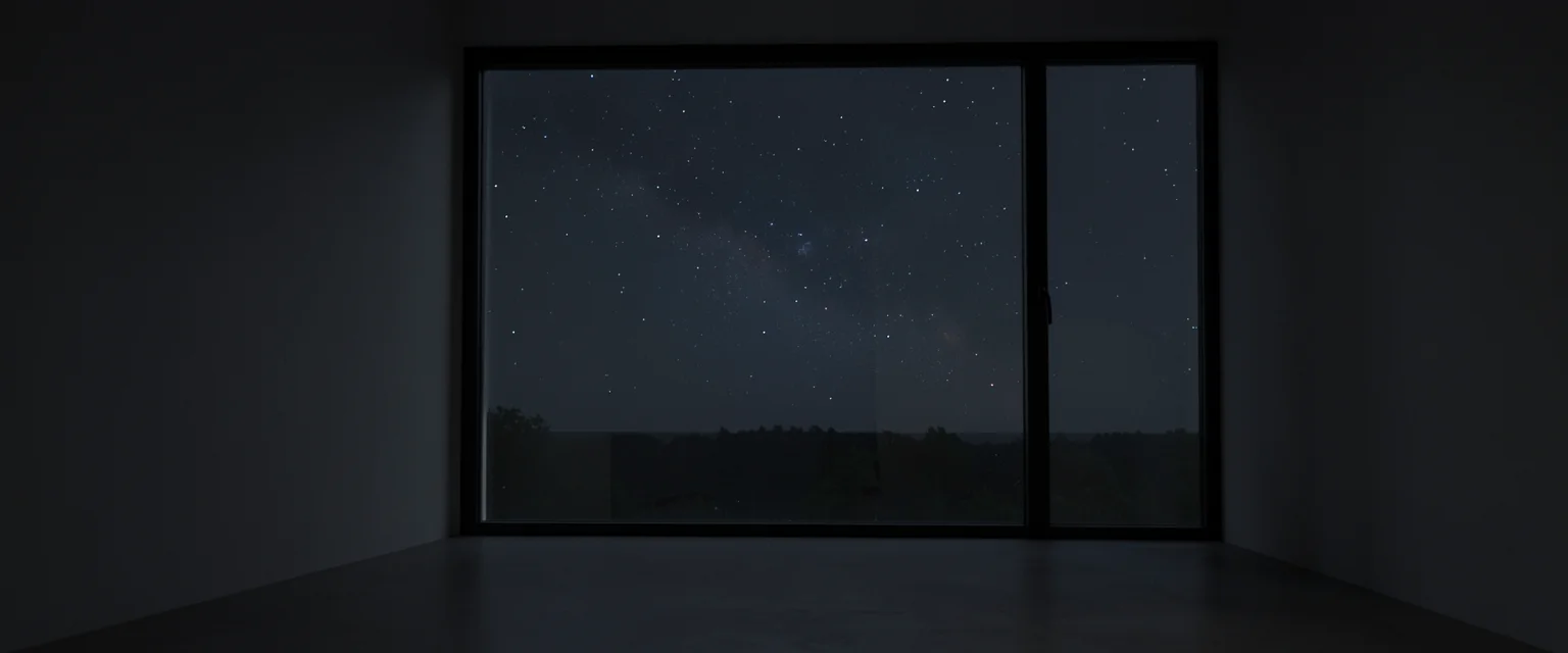 Cosmic Room View — Flux AI prompt