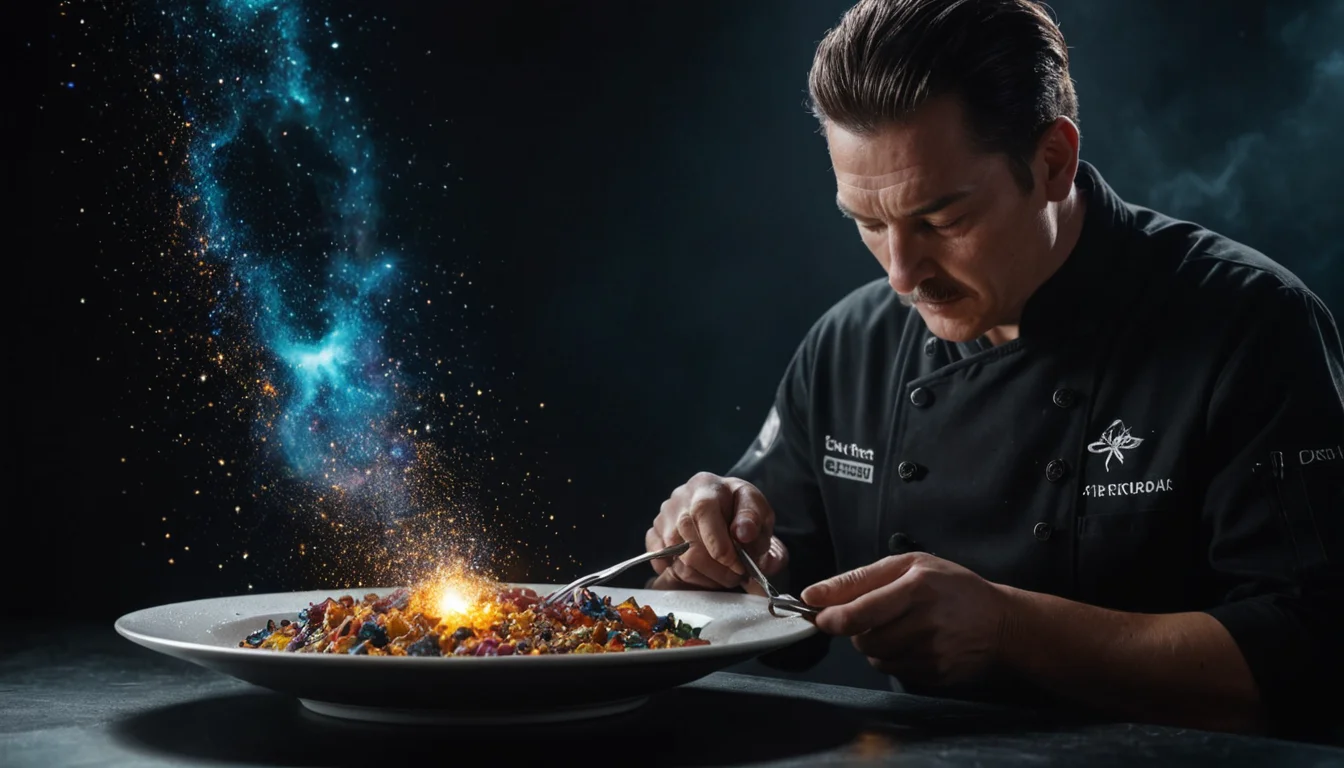 Stellar Remnant Gastronomy — SDXL AI prompt