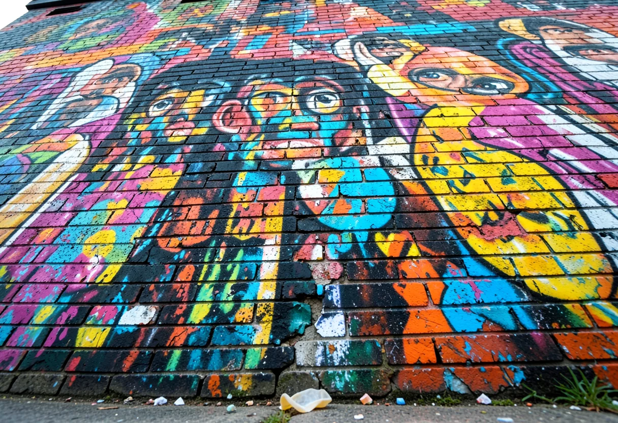 Graffiti Echo — Flux AI prompt