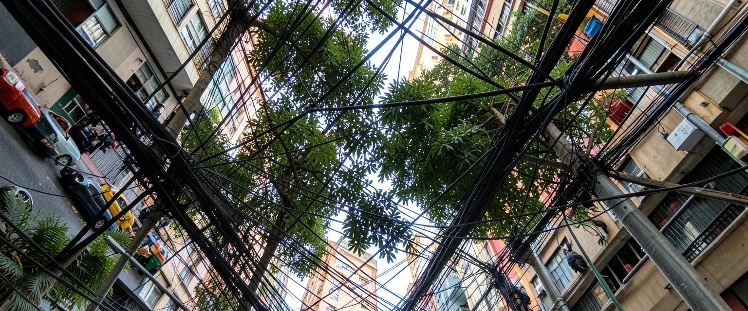 Overhead Passage — Flux AI prompt