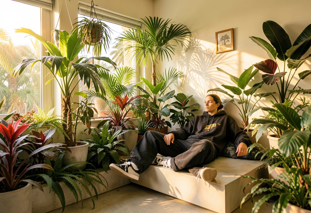Plant Room — Flux AI prompt