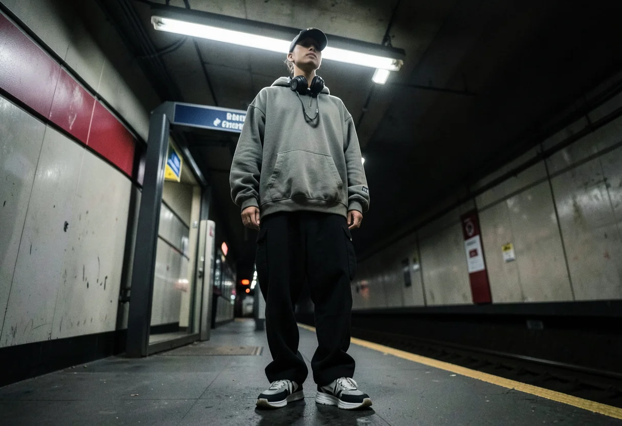 Subway Rhythms — Flux AI prompt