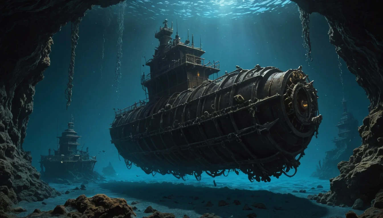 Sunken Obsidian Archive — SDXL AI prompt