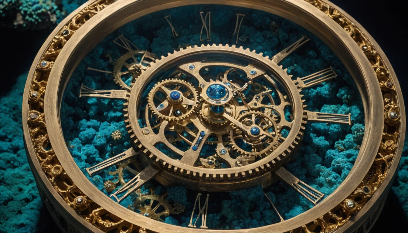 Submerged Chronometer Garden — SDXL AI prompt