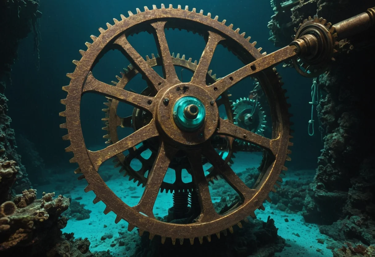 Submerged Chronometer — SDXL AI prompt