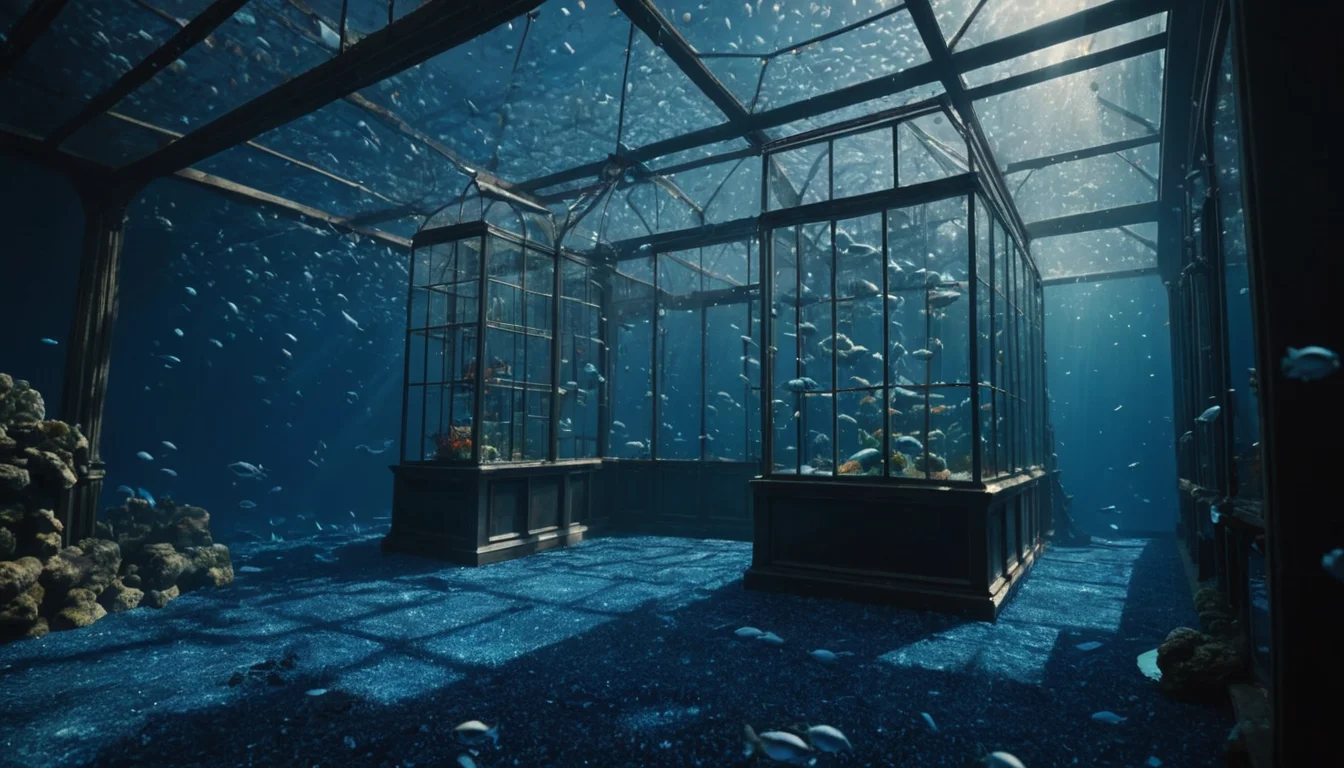 Submerged Conservatory (architecture) — SDXL AI prompt