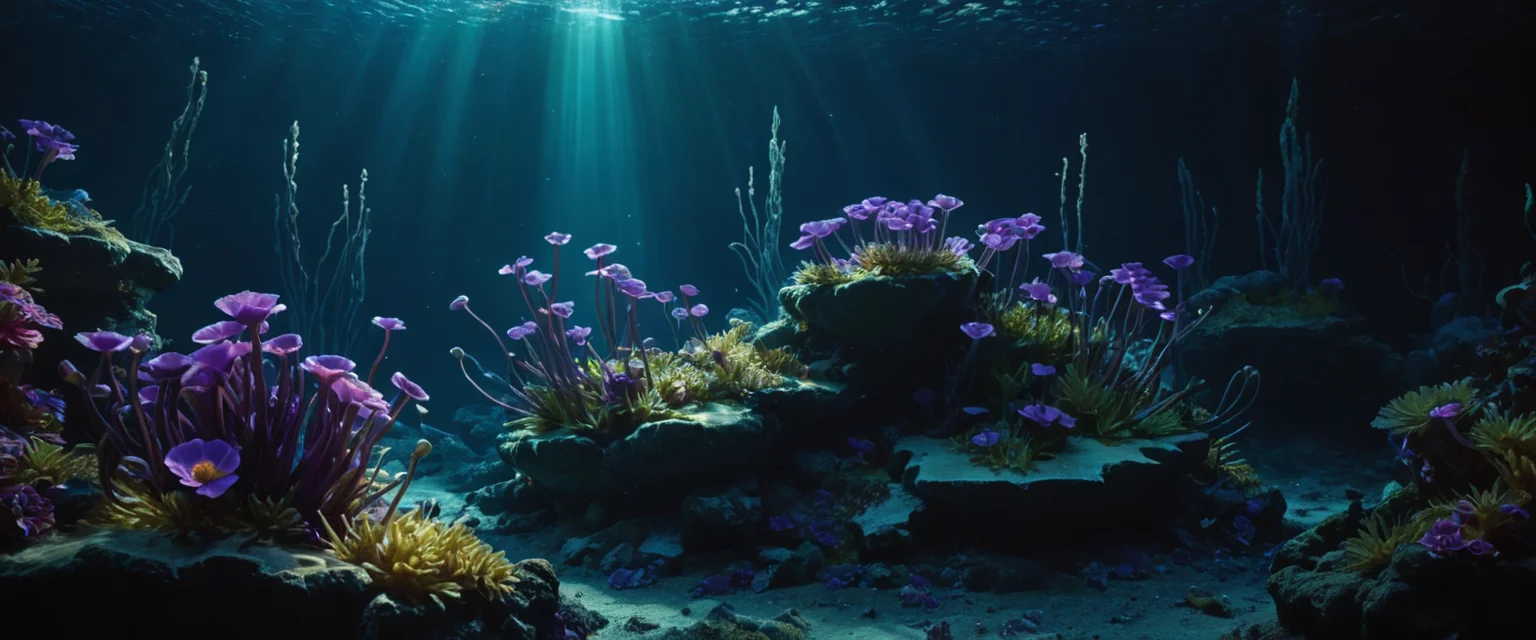 Abyssal Shard Garden — SDXL AI prompt