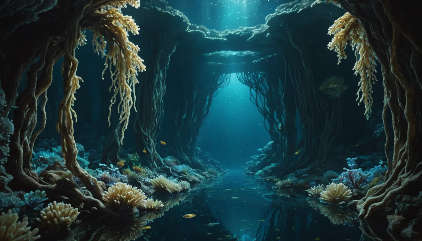 Abyssal Flora Sanctuary — SDXL AI prompt