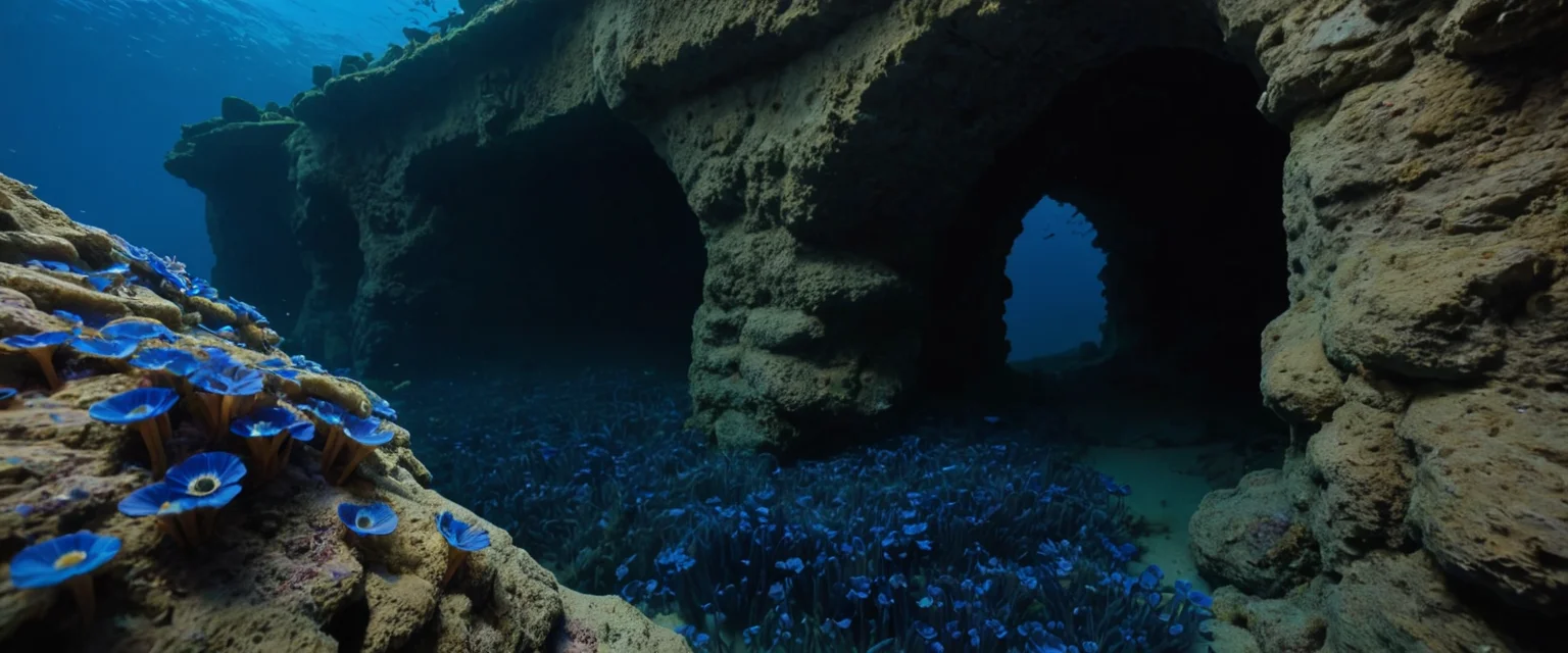 The Aquarian Ruins — SDXL AI prompt