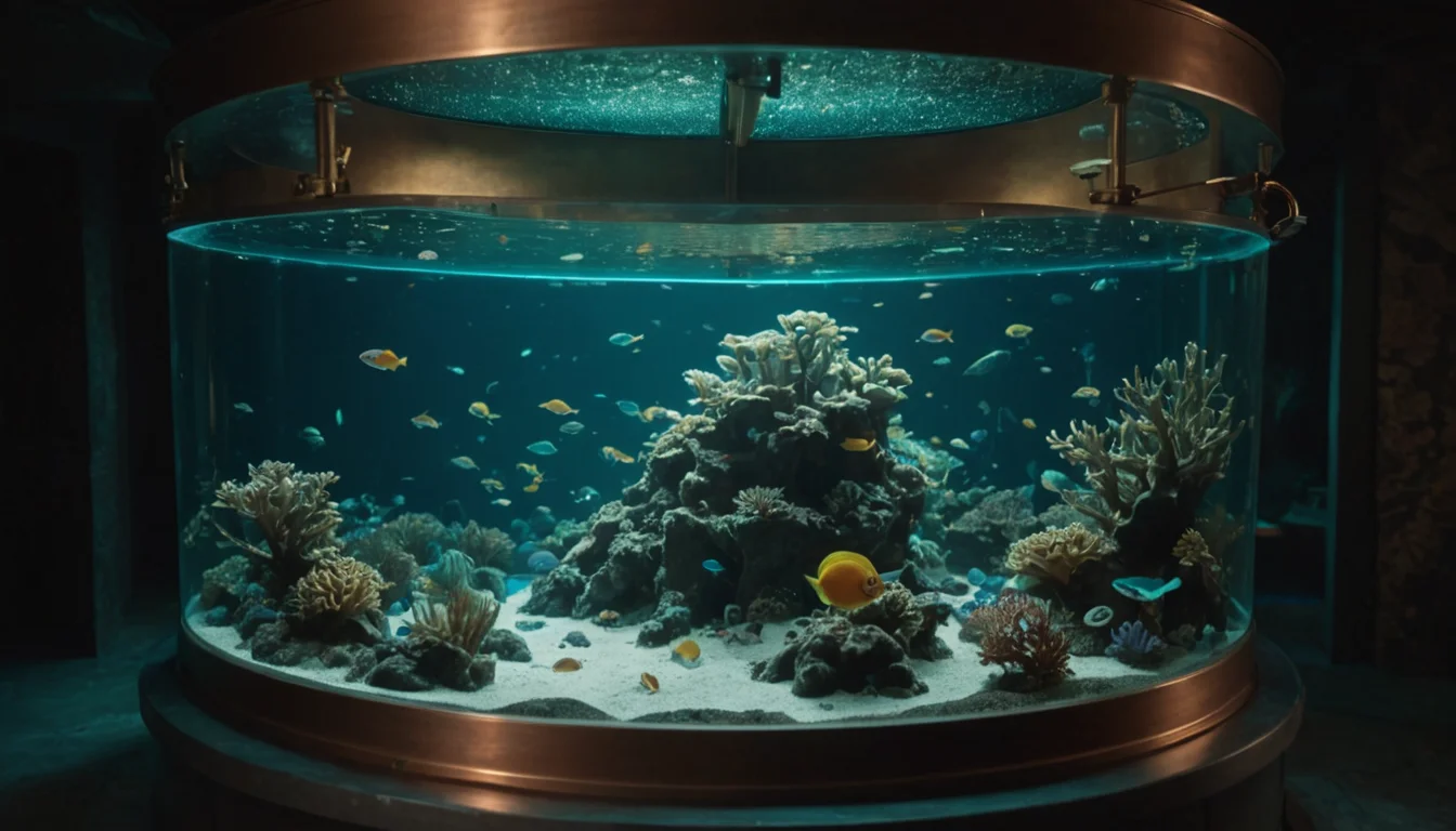 Subterranean Clockwork Aquarium — SDXL AI prompt