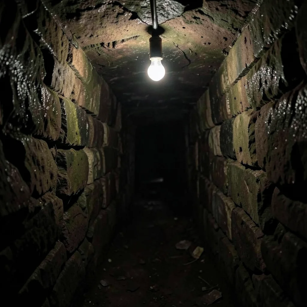 The Hidden Stairwell — Flux AI prompt
