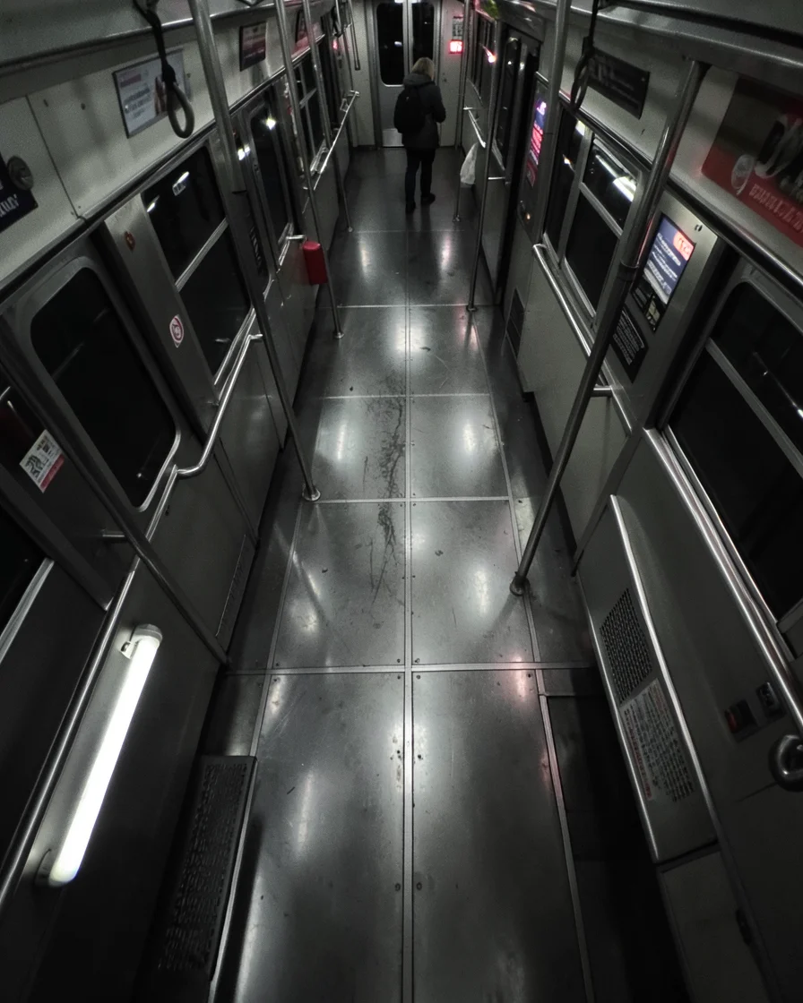 Night Transit — Flux AI prompt