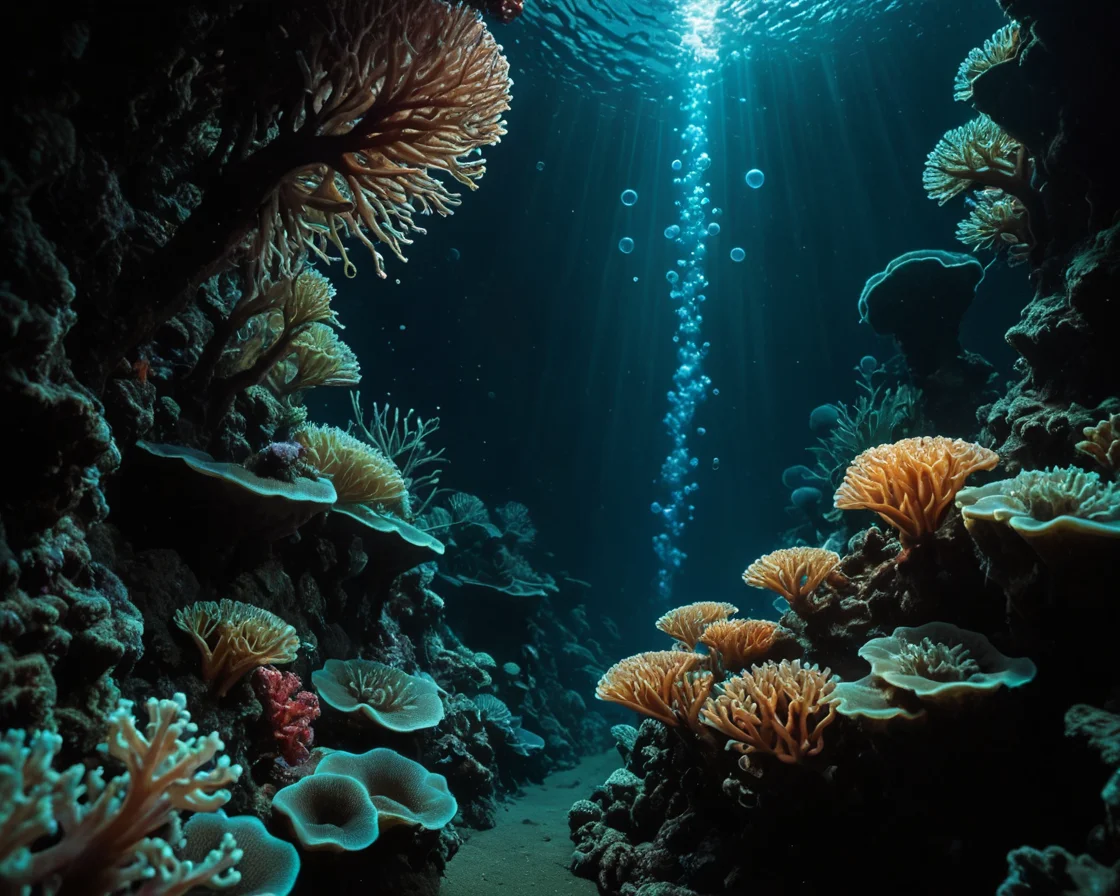 Sunken Mercury Garden — SDXL AI prompt