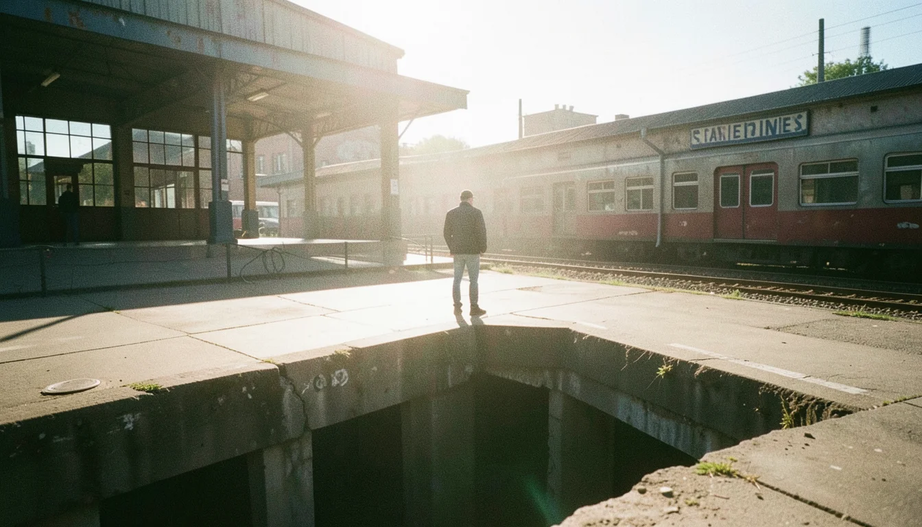 Sunken Platform — Flux AI prompt