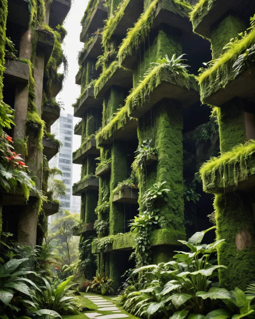The Hanging Terraces — SDXL AI prompt
