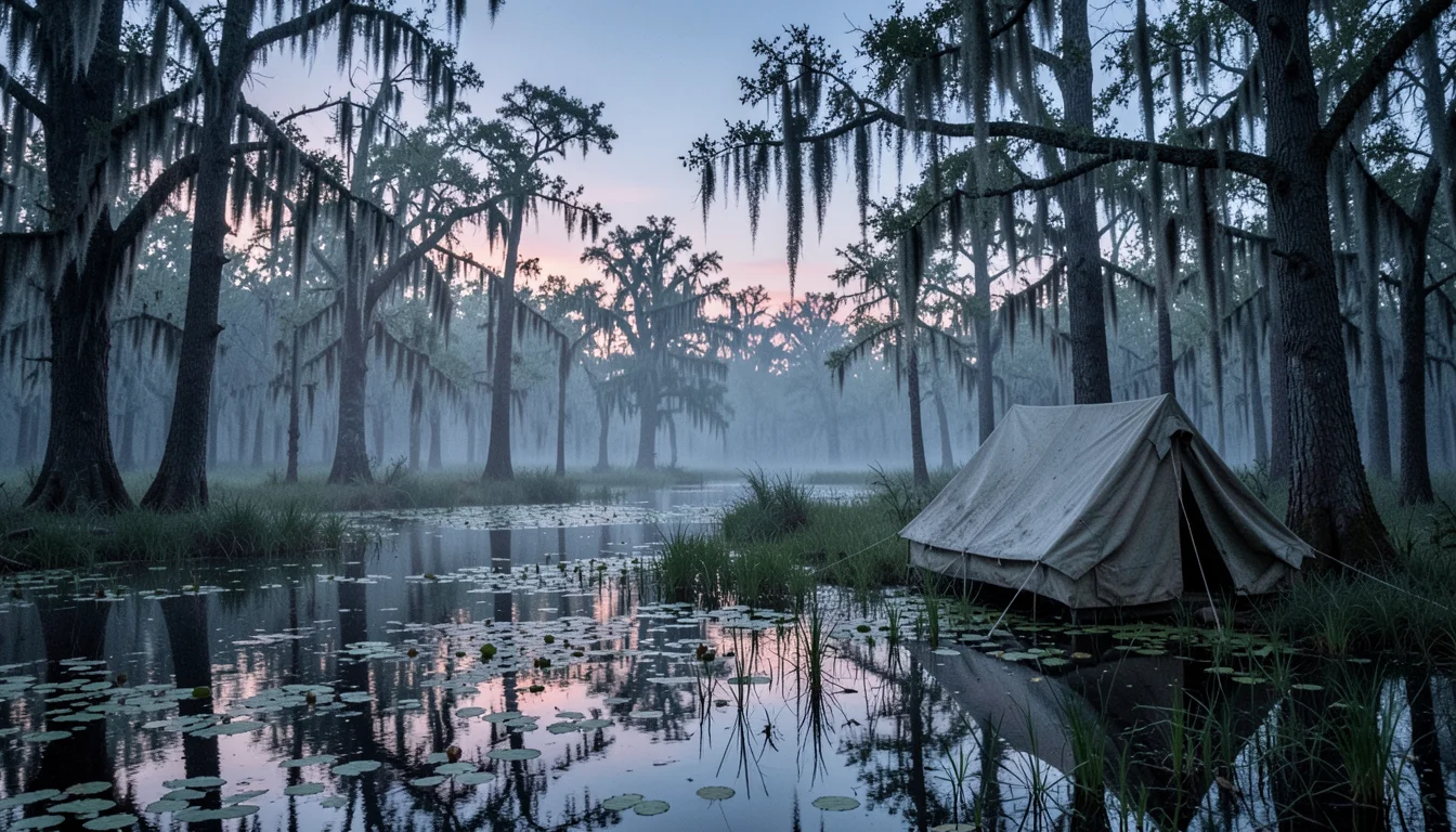 Bayou Stillness — Flux AI prompt