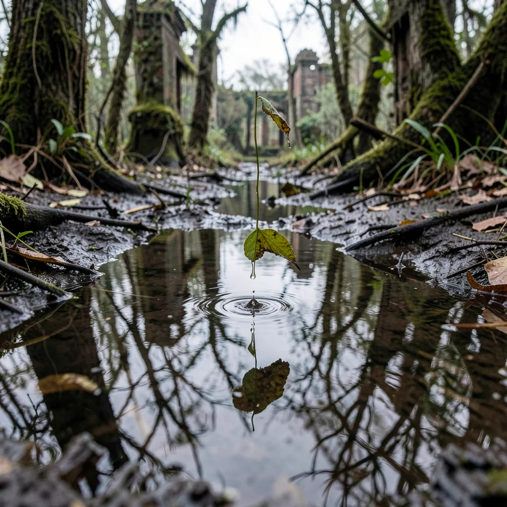 Muck Reflection — Flux AI prompt