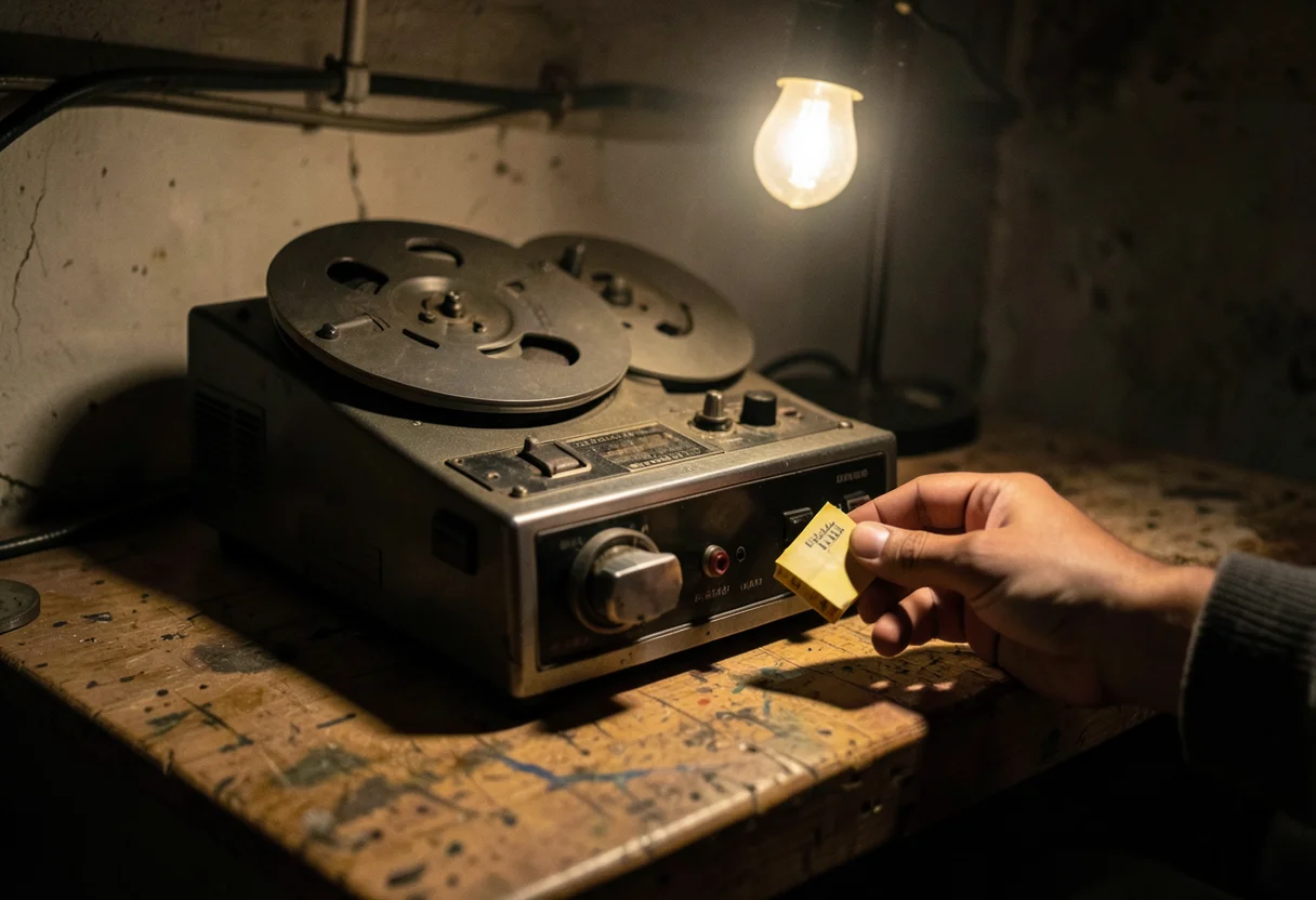 Cassette Prophecy — Flux AI prompt
