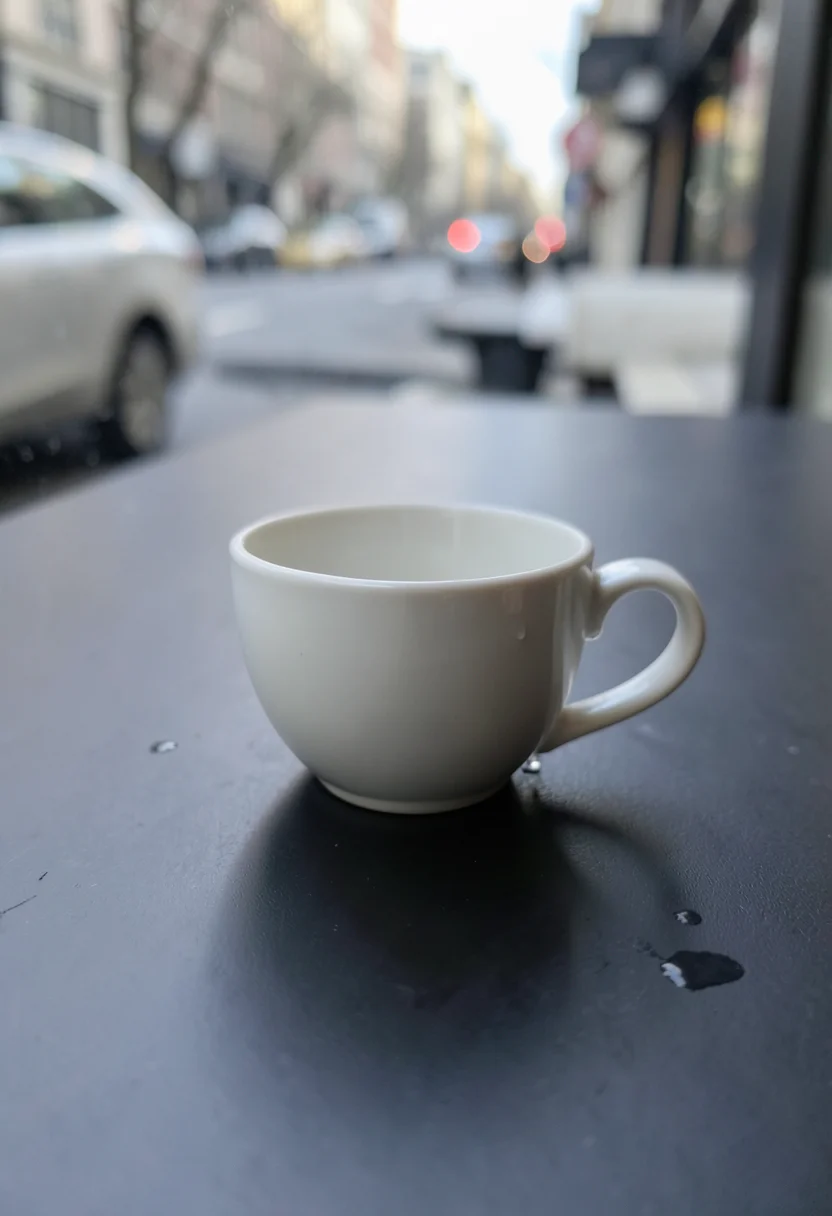 Silent Sip — Flux AI prompt