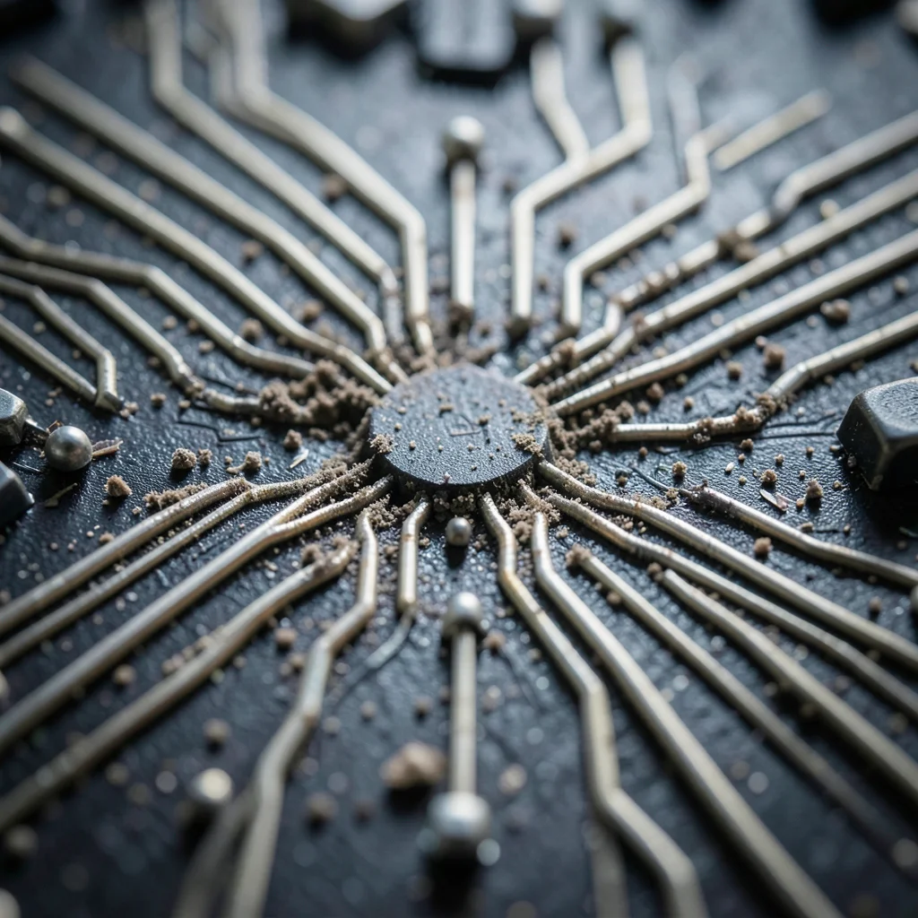 Circuit Sediment — Flux AI prompt