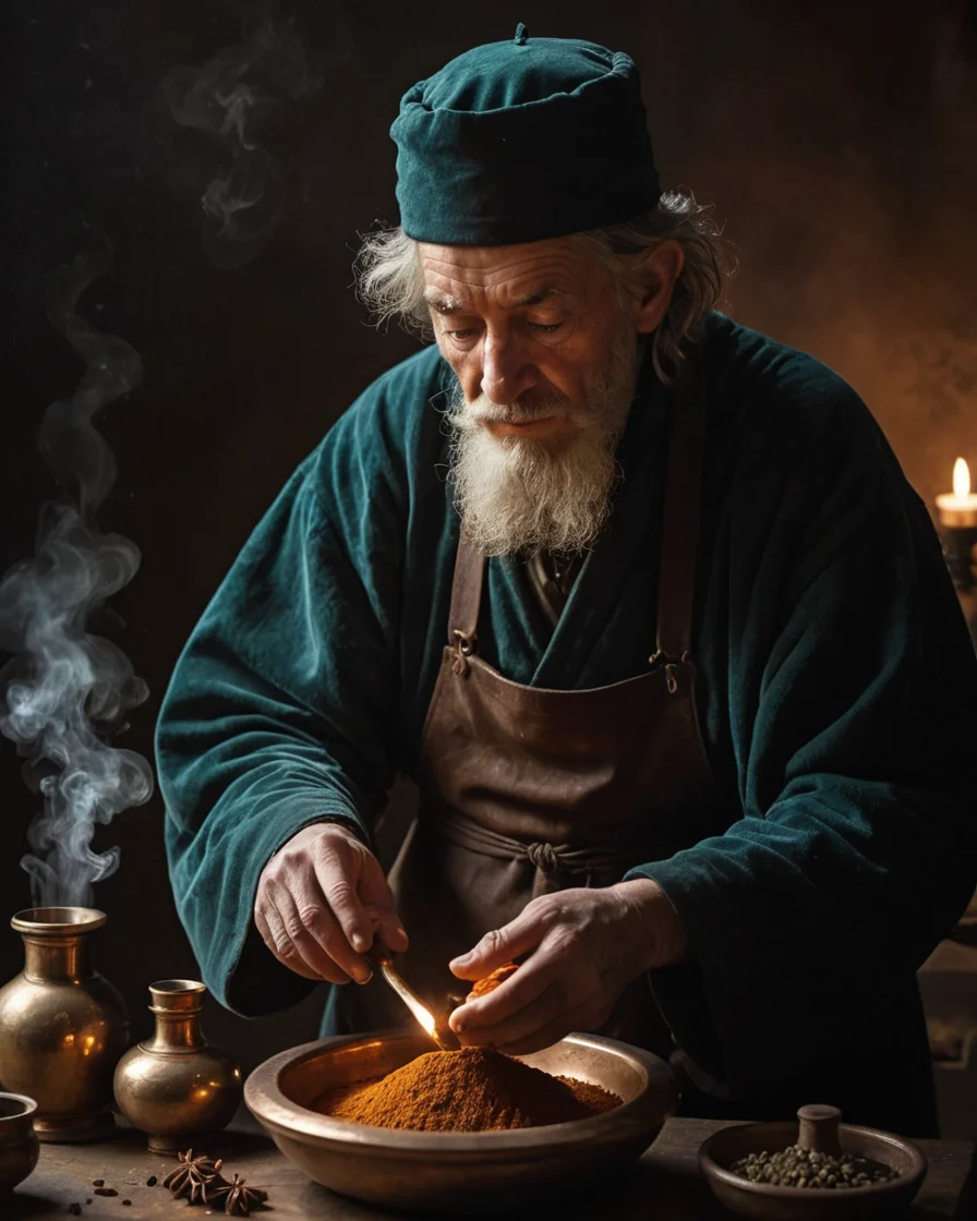 The Alchemist of Scent — SDXL AI prompt