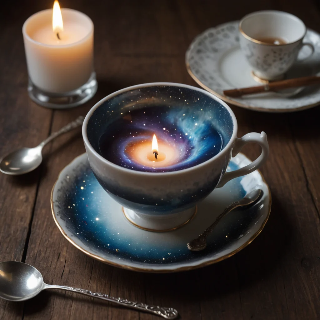 Astronomical Teacup — SDXL AI prompt