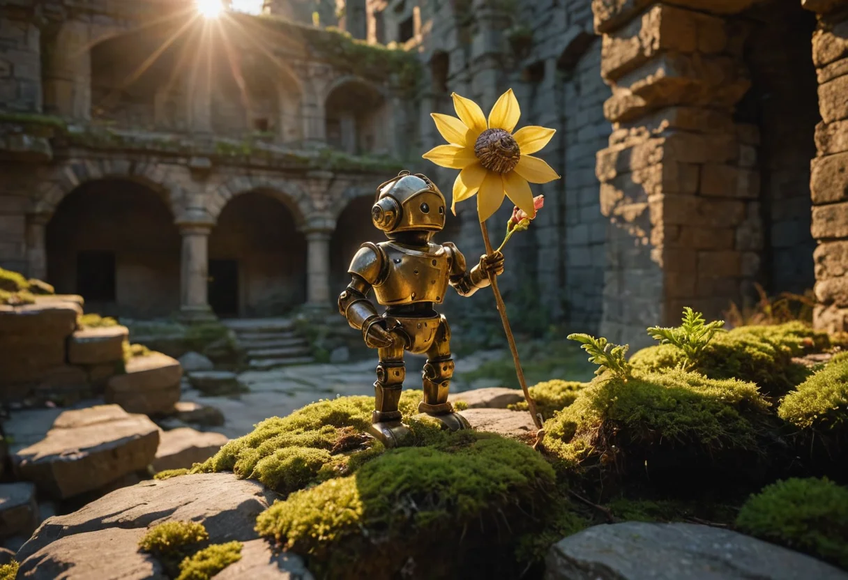 Ruins Gardener — SDXL AI prompt