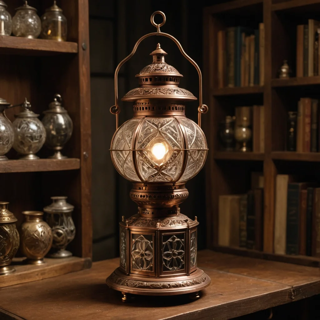 The Chronos Lantern — SDXL AI prompt