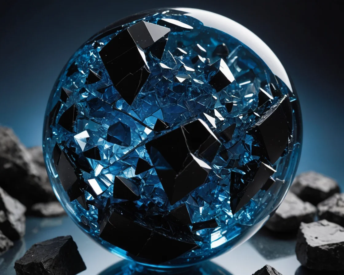 The Glass Constellation — SDXL AI prompt