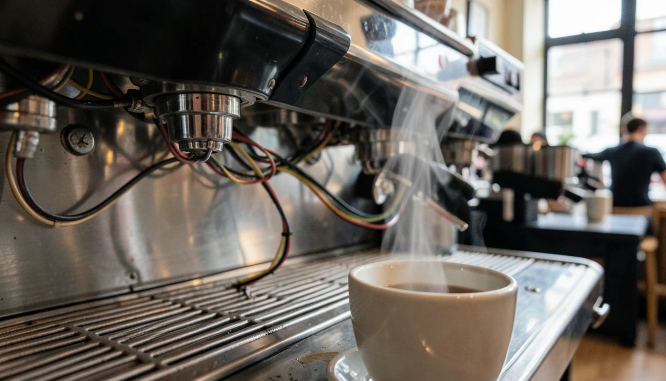 Wiring Coffee — Flux AI prompt