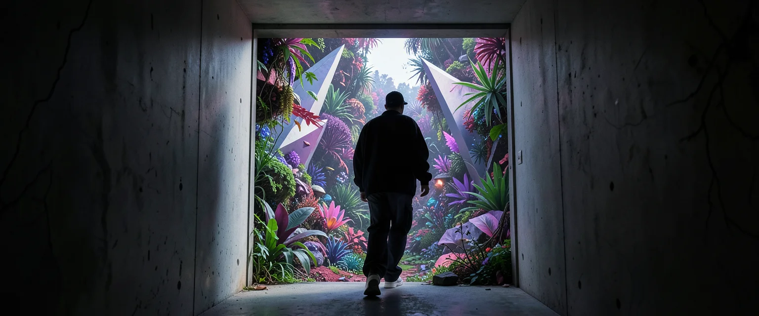Entryway Transit — Flux AI prompt