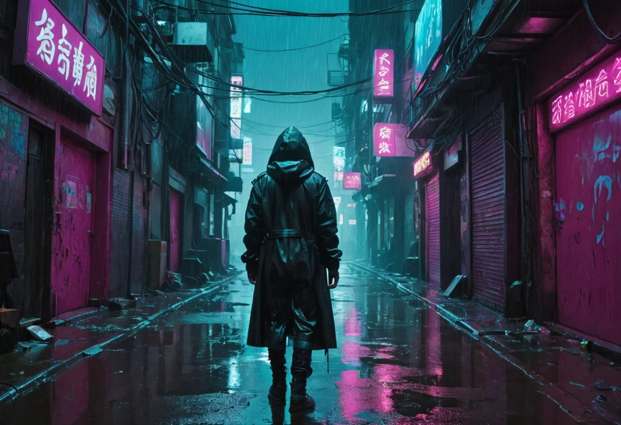 Acid Rain Monologue — SDXL AI prompt