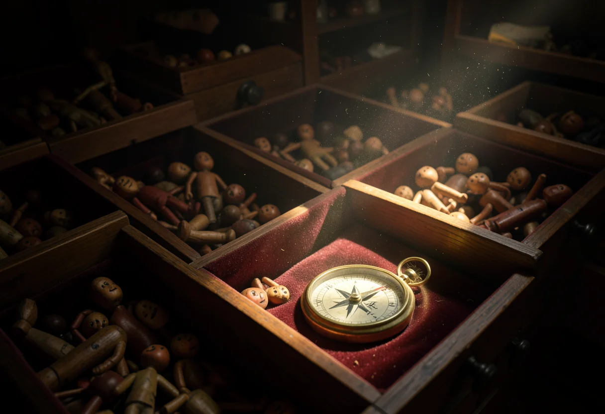 Cabinet of Curios — Flux AI prompt