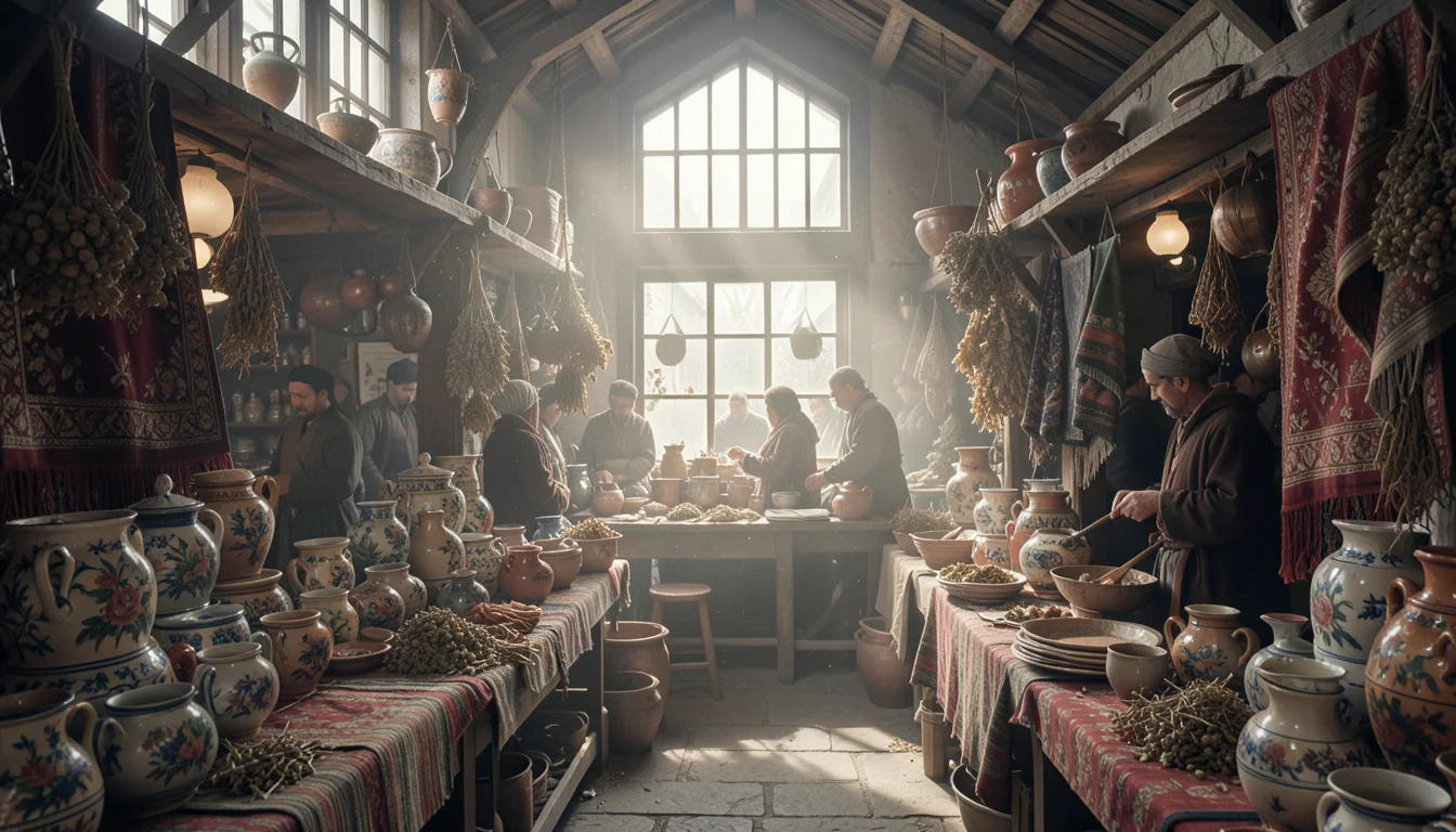 Old Goods Trade — Flux AI prompt